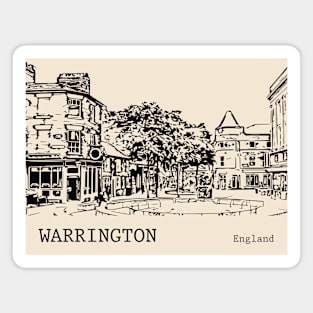 Warrington England Magnet
